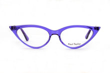 Load image into Gallery viewer, M001 Optical Glasses JZ6 Purple FRONT with Deep Purple TEMPLES - Paul Taylor Eyewear