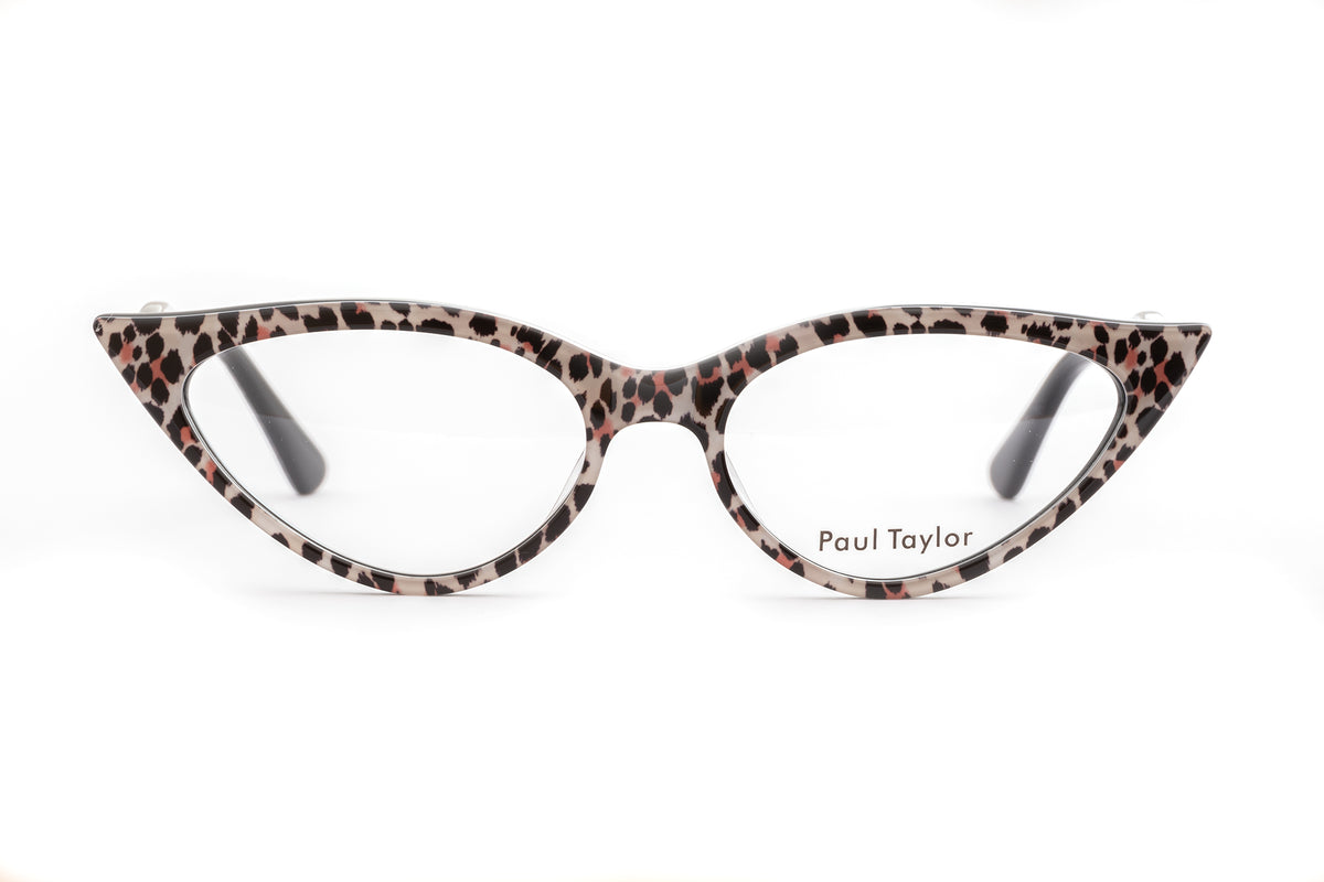 M001 Optical Glasses K4 Tan Orange Black Leopard - Paul Taylor Eyewear