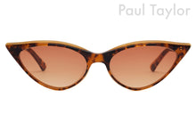Load image into Gallery viewer, M001 Sunglasses GWY Tortoiseshell with 40’s Golden Bronze TEMPLES - Paul Taylor Eyewear
