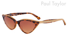 Load image into Gallery viewer, M001 Sunglasses GWY Tortoiseshell with 40’s Golden Bronze TEMPLES - Paul Taylor Eyewear
