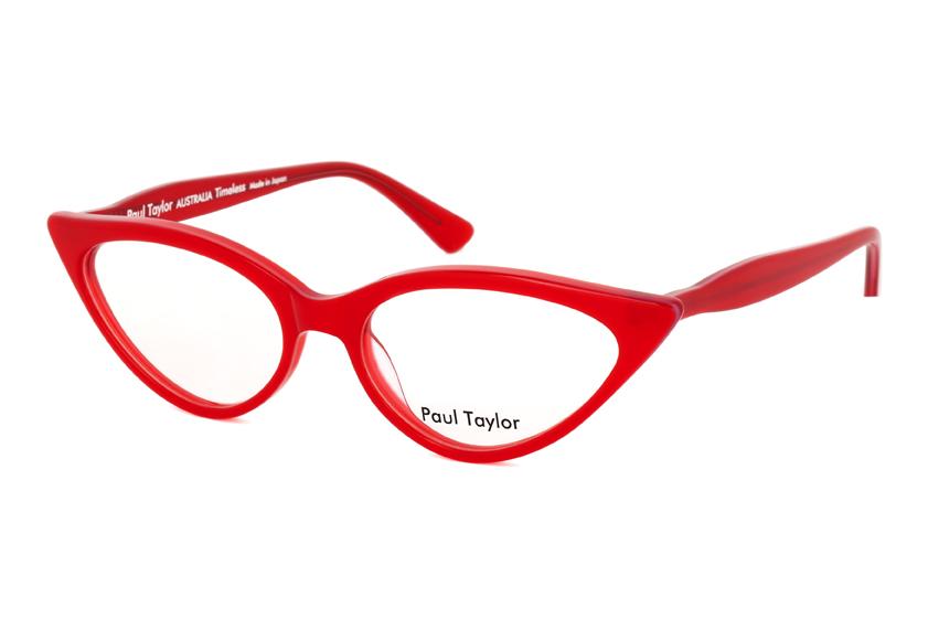 M001 Optical Glasses C137 Fire Engine Red - Paul Taylor Eyewear