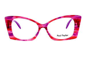 E16 Pink & Purple Swirl FRONT with Pink & Purple Underlay TEMPLES