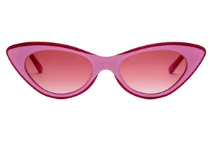 56BY 40’s Pink with 40’s Burgundy UNDERLAY