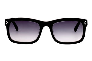 A206  Black FRONT with Silver Bronze UNDERLAY.....LAST TW0 PAIRS!!!!