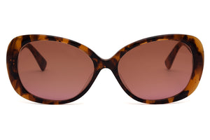 GWY Golden Honey Tortoiseshell FRONT with Golden Bronze TEMPLES....HAS MORE VARIANCE IN THE ACETATE PATTERN