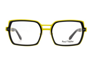 M100/BR Yellow STAINLESS STEEL with Black ACETATE