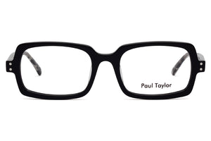 M100/Y4 Black FRONT with Black Pearl Silver and Crystal Patterned TEMPLES