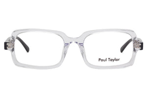 S000/M100 Crystal Clear FRONT with Black TEMPLES