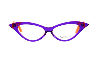 DJ Purple FRONT with Transparent Orange TEMPLES