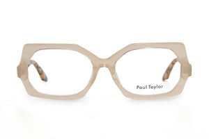 C23 Golden Shimmer FRONT with marbled Tan Black Golden Mother of Pearl TEMPLES