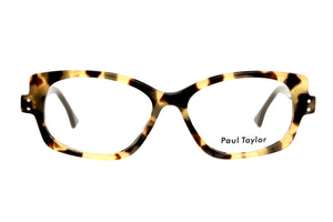 M228/M100 Light & Dark Marble Tortoiseshell FRONT with Black TEMPLES