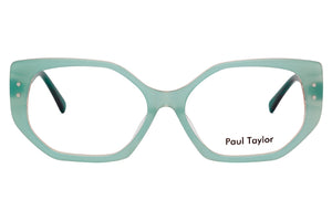 CA36 Shimmer Mid Green FRONT with Bottle Green TEMPLES