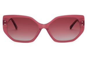 CA3 Shimmer Pink FRONT with Pink & Brown Tortoiseshell TEMPLES