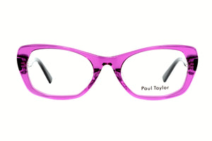 CE7 Purple FRONT with Purple Black Golden Leopard TEMPLES