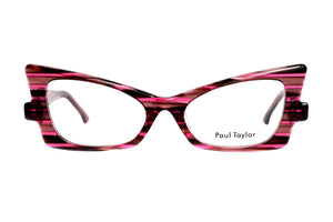 C65 Maroon and Hot Pink Stripe