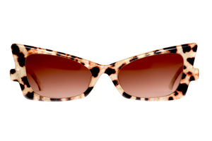 M46 Dark Brown Orange Bronze Pearl Leopard