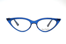 Load image into Gallery viewer,  M001 Optical Glasses A203 ROYAL BLUE FRONT with Dark Blue &amp; Black Fleck TEMPLES - Paul Taylor Eyewear
