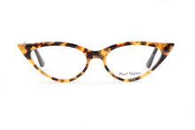 Load image into Gallery viewer, M001 Optical Glasses M228/M100 Light &amp; Dark Marble Tortoiseshell FRONT with Black TEMPLES - Paul Taylor Eyewear   
