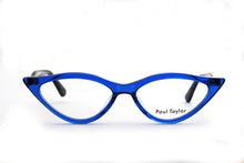 Load image into Gallery viewer, M002 Optical Glasses A203 ROYAL BLUE FRONT with Dark Blue &amp; Black Fleck TEMPLES  - Paul Taylor Eyewear 
