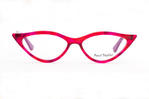 E16 Pink & Purple Swirl FRONT with Pink & Purple Underlay TEMPLES