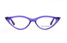 Load image into Gallery viewer, M002 Optical Glasses JZ6 Purple FRONT with Deep Purple TEMPLES - Paul Taylor Eyewear
