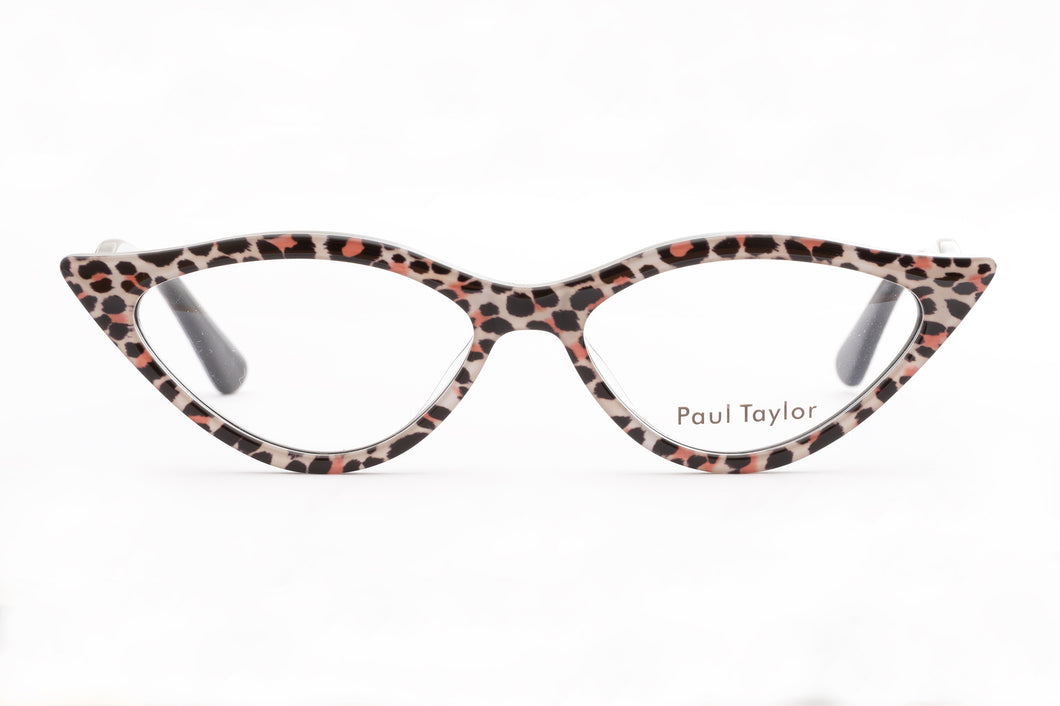 M002 Optical Glasses K4 Tan Orange Black Leopard - Paul Taylor Eyewear