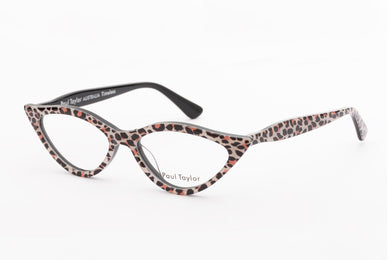 M002 Optical Glasses K4 Tan Orange Black Leopard - Paul Taylor Eyewear