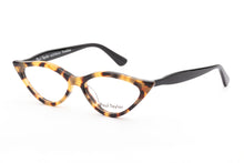 Load image into Gallery viewer, M002 Optical Glasses M228/M100 Light &amp; Dark Marble Tortoiseshell FRONT with Black TEMPLES - Paul Taylor Eyewear
