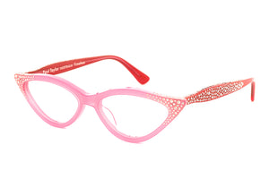 YK01 Pink Pearl FRONT with Crimson Pink TEMPLES