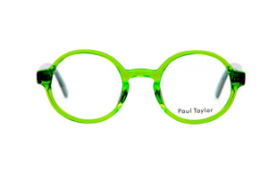 J19 Transparent Lime FRONT with Bright Transparent Green TEMPLES