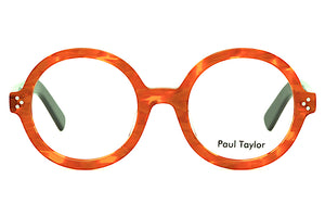 M9 Burnt Orange Mottled FRONT with Tiger TEMPLES