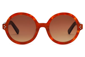 M9 Burnt Orange Mottled FRONT with Tiger TEMPLES