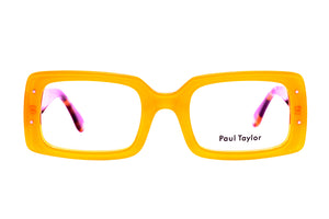 EK6 Mustard Orange FRONT with Tortoiseshell TEMPLES