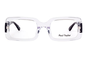 S000/E21 Crystal FRONT with Black & Crystal TEMPLES