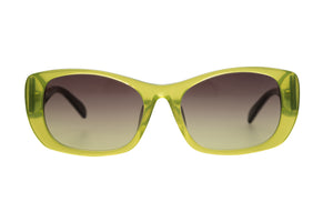 M73K Lime FRONT with Soft Green Leopard TEMPLES