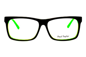 J129 Black FRONT with Lime UNDERLAY