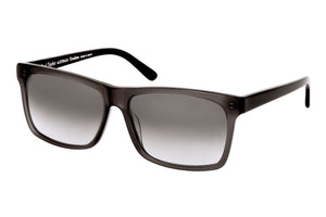 E66 POLARISED Grey Bronze FRONT with Black TEMPLES