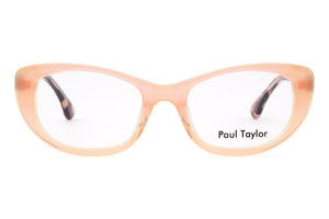 A14 Pink Yellow Fade FRONT with Pink Tortoiseshell TEMPLES