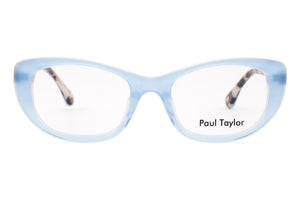 A19 Blue Fade FRONT with Blue Tortoiseshell TEMPLES
