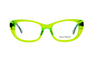 J19 Transparent Lime FRONT with Bright Transparent Green TEMPLES