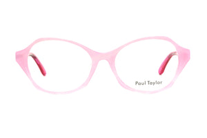 ZA71 Soft Pink Swirl Pattern Front with Hot Pink TEMPLES
