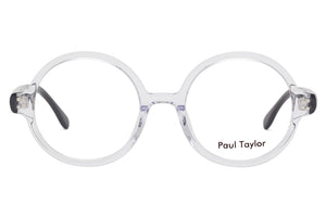 S000/M100 Crystal Clear FRONT with Black TEMPLES