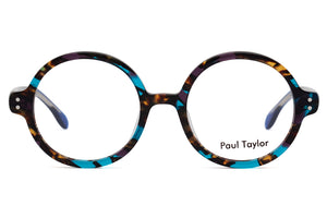 Y9B Blue Tortoiseshell FRONT with Royal Blue TEMPLES