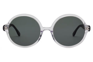 S000/M100 Crystal Clear FRONT with Black TEMPLES
