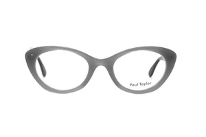 E512 Grey Thorn FRONT with Grey Black Sparkle Leopard & Black Underlay TEMPLES