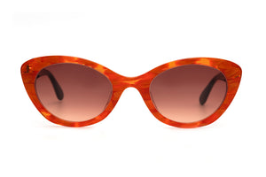 M9 Burnt Orange Mottle FRONT with Tiger TEMPLES