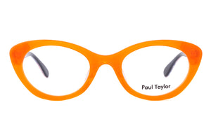 *GO TO SALE PAGE* J76T Fluro Orange FRONT with Tiger TEMPLES