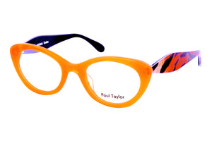 J76T Fluro Orange FRONT with Tiger TEMPLES