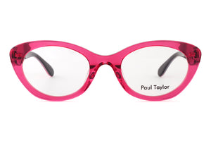 JA504 Deep Cocktail Rose FRONT with Fuchsia Pink Tiger TEMPLES