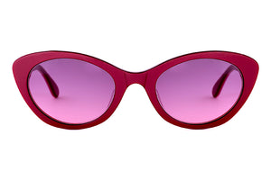BY56 40’s Burgundy FRONT with 40’s Pink UNDERLAY